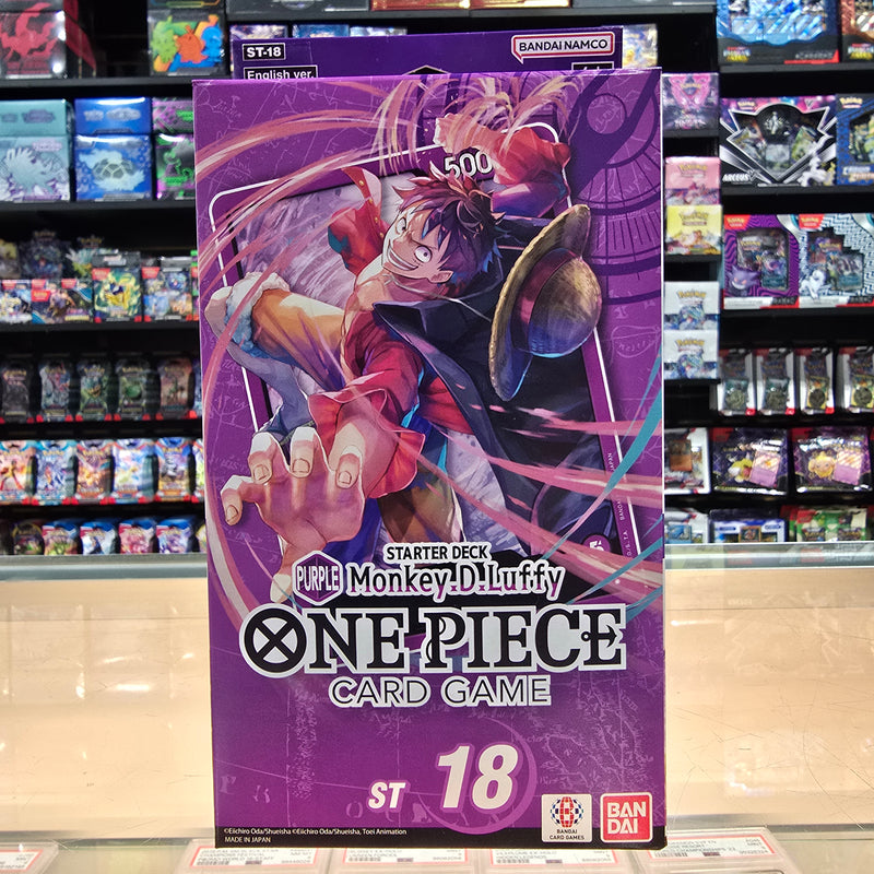 One Piece TCG: Monkey.D.Luffy (Purple) [ST-18] - Starter Deck (Limit 1)