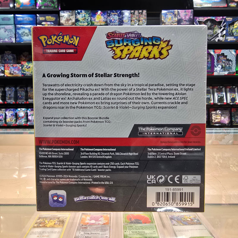 Pokémon TCG: Scarlet & Violet: Surging Sparks - Booster Bundle