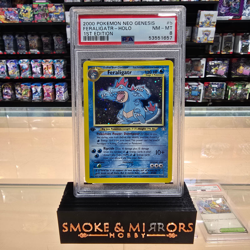 Feraligatr (5/111) [Neo Genesis 1st Edition] PSA 8