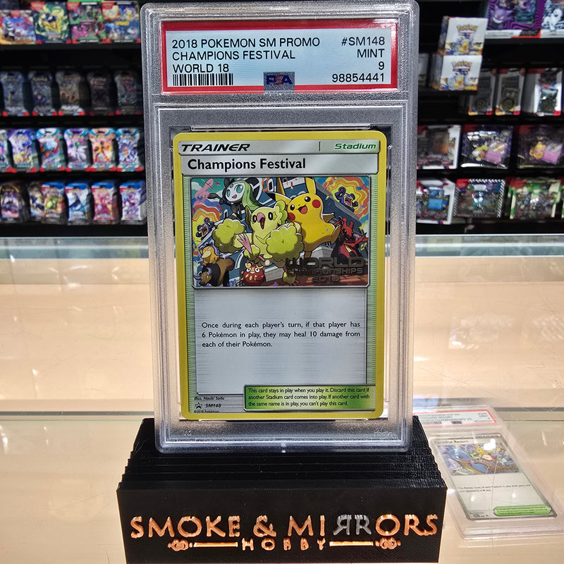 Champions Festival (SM148) [Sun & Moon: Black Star Promos] PSA 9