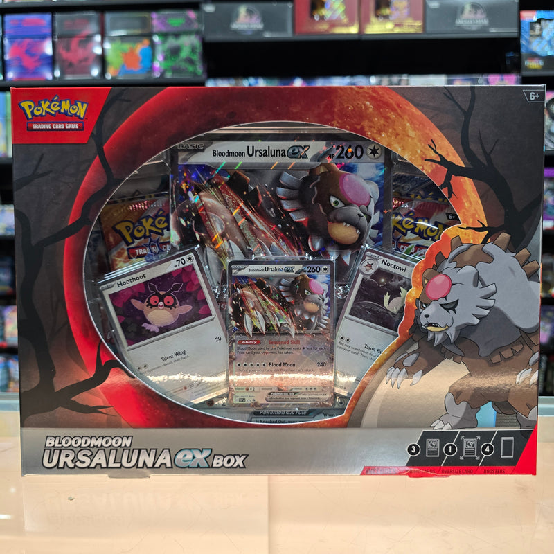 Pokémon TCG: Bloodmoon Ursaluna EX Box