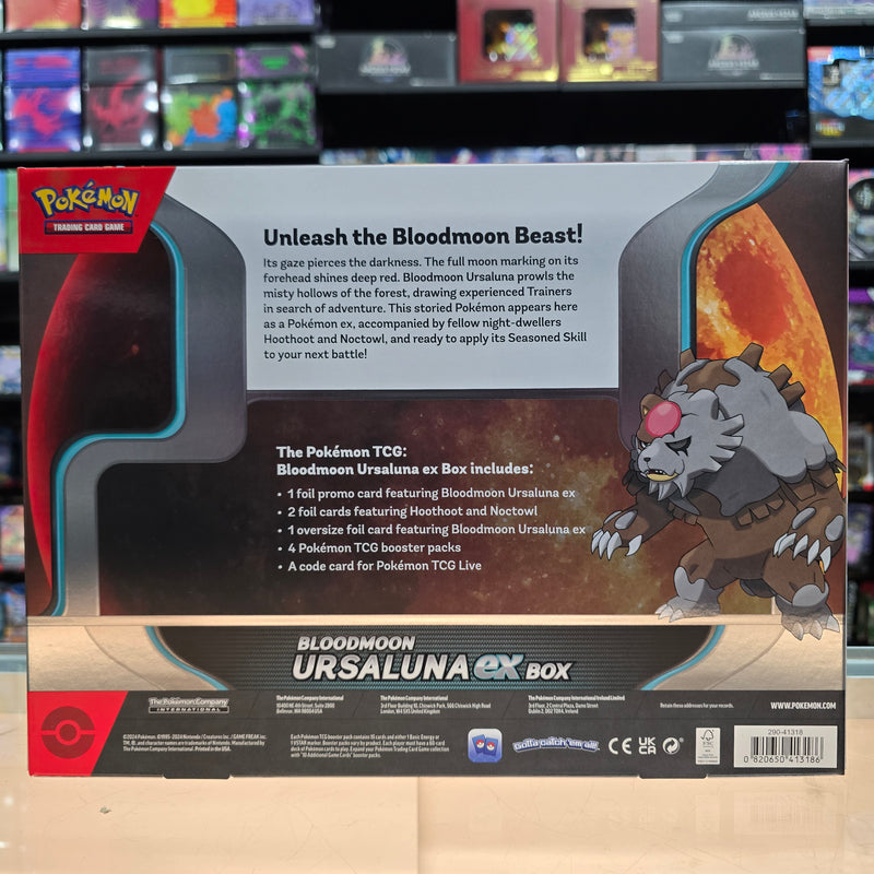 Pokémon TCG: Bloodmoon Ursaluna EX Box