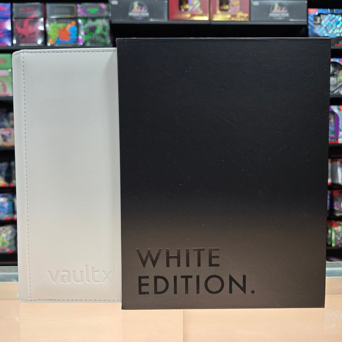 Vault X: 4-Pocket Zip Binder (White Edition)