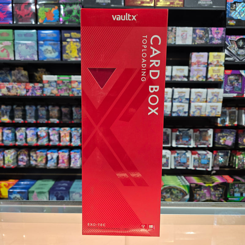 Vault X: Card Box 450+ CT (Fire Red)