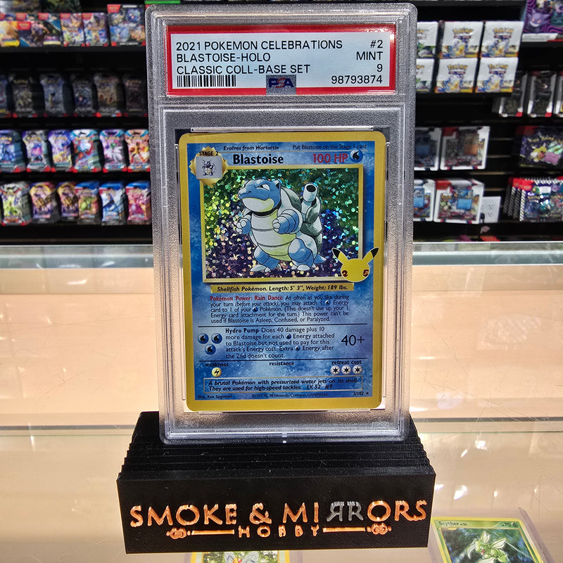 Blastoise (2/102) [Celebrations: 25th Anniversary - Classic Collection] PSA 9