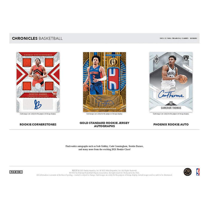 2021-22 Chronicles Basketball Hobby Box