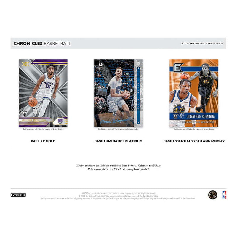 2021-22 Chronicles Basketball Hobby Box