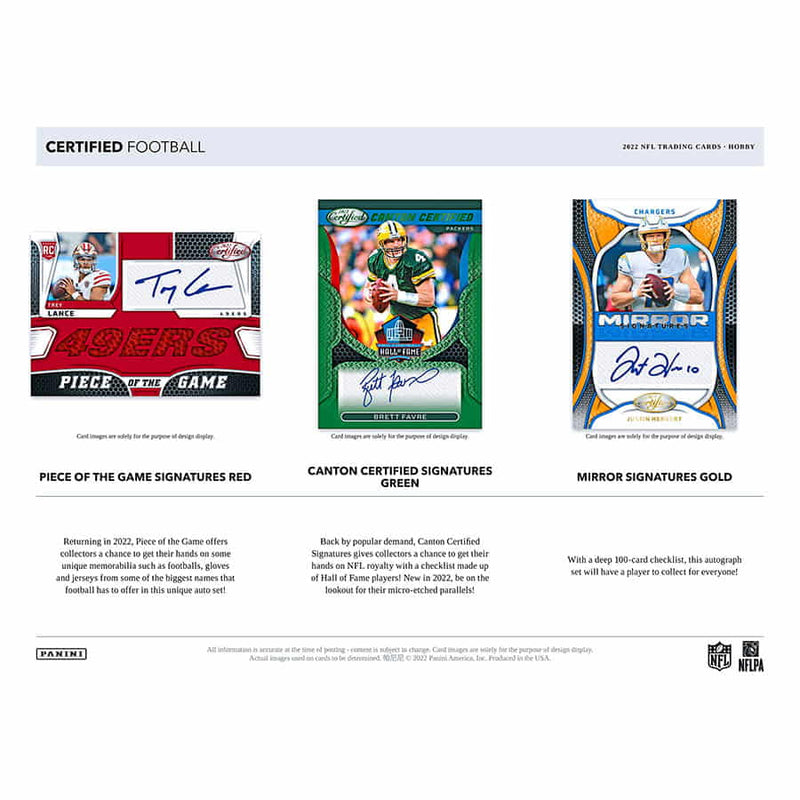 2022 Certified Football Hobby Box