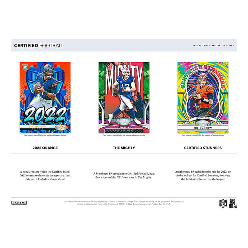 2022 Certified Football Hobby Box