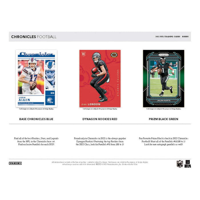 2022 Chronicles Football Hobby Box