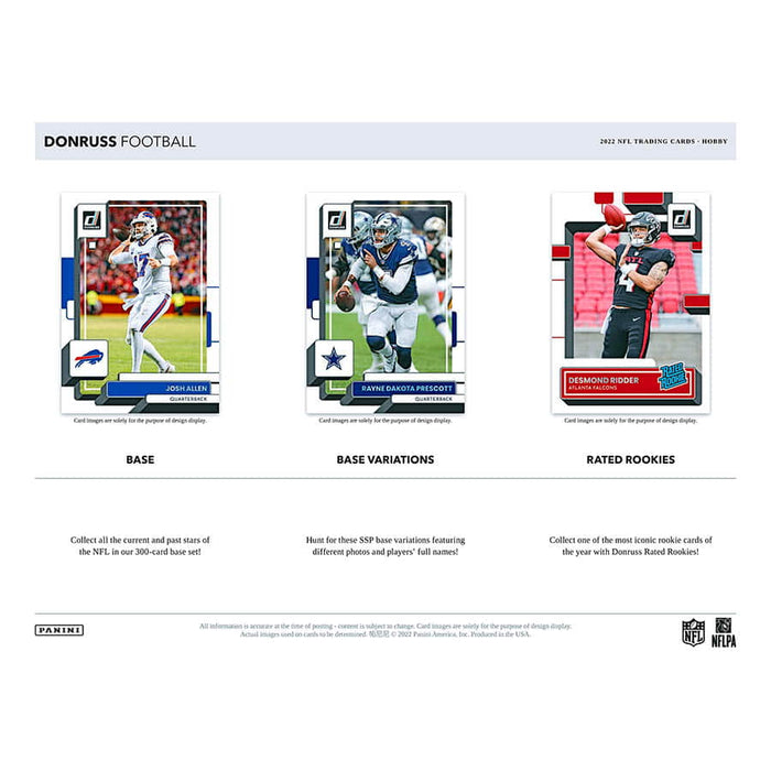 2022 Donruss Football Hobby Box