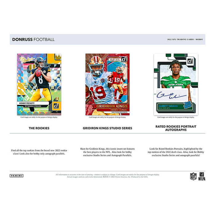 2022 Donruss Football Hobby Box