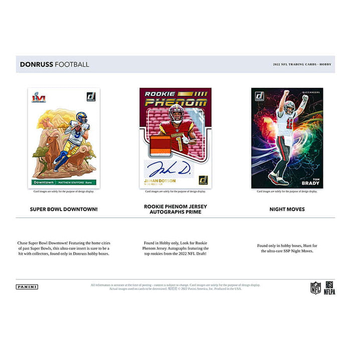 2022 Donruss Football Hobby Box