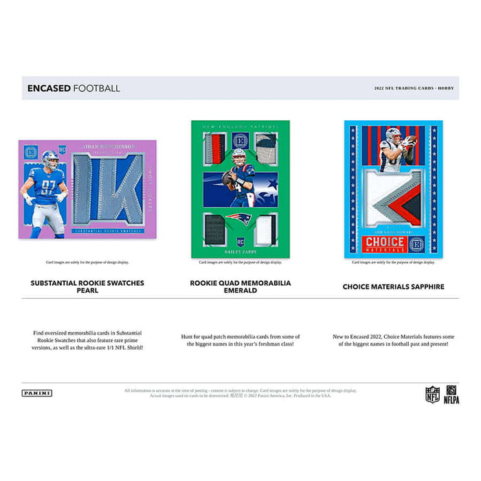 2022 Encased Football Hobby Box
