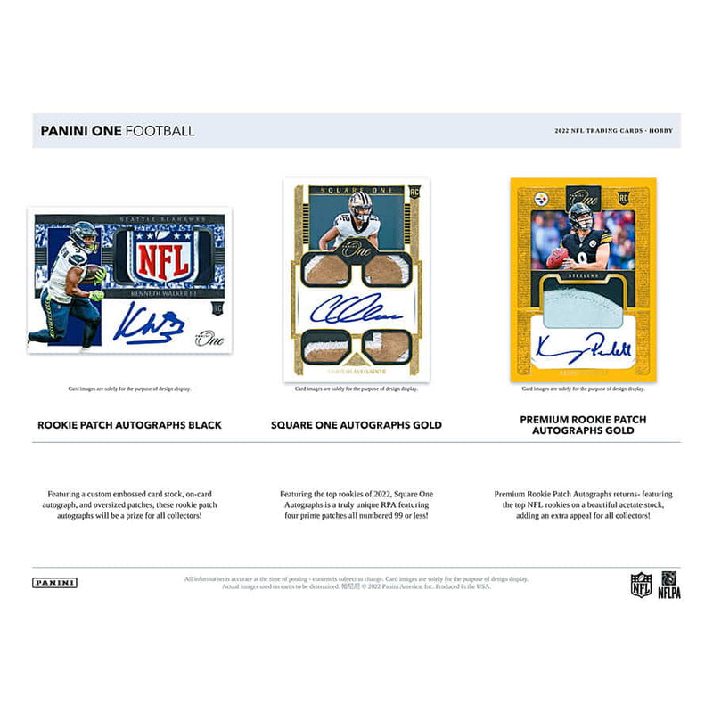 2022 Panini One Football Hobby Box