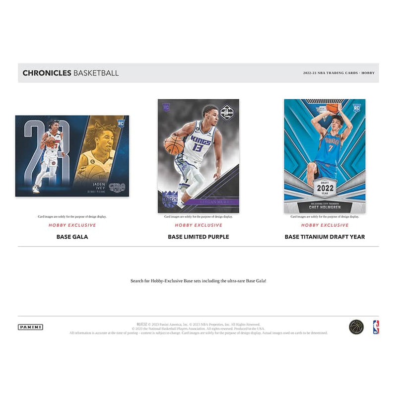 2022-23 Panini Chronicles Basketball Hobby Box