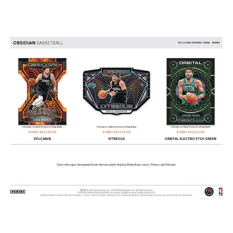 2022-23 Panini Obsidian Basketball Hobby Box