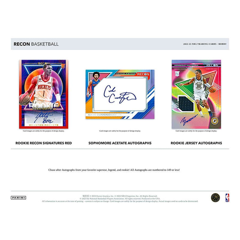 2022-23 Panini Recon Basketball Hobby Box