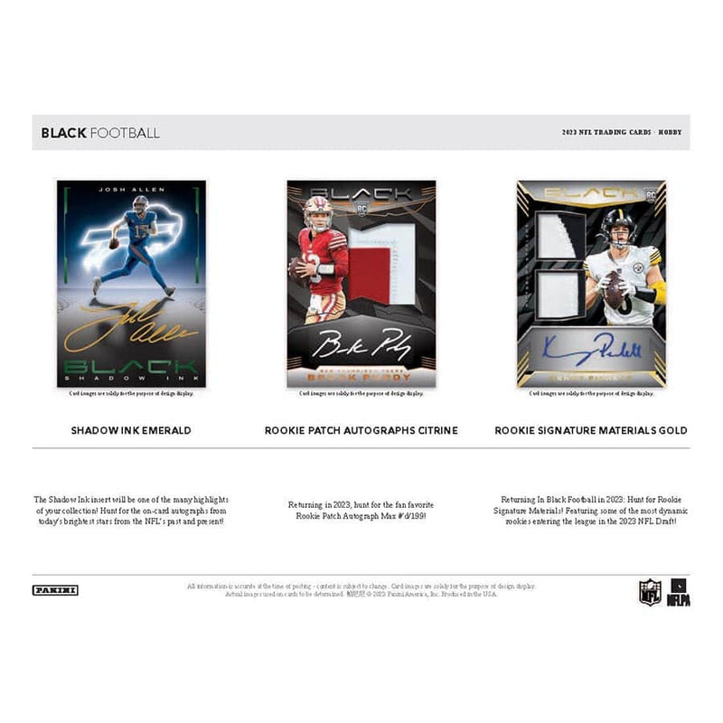 2023 Black Football Hobby Box