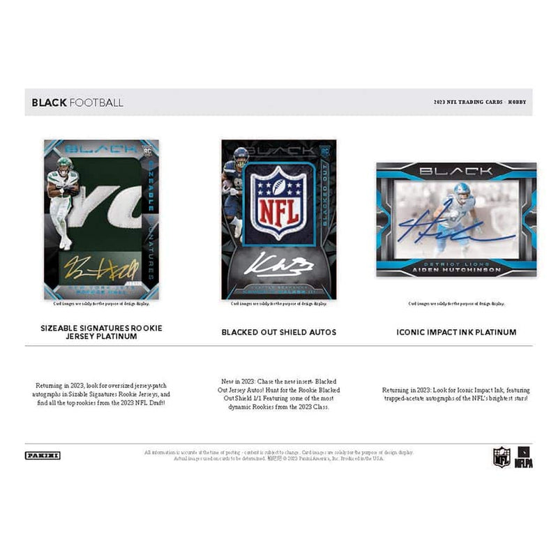 2023 Black Football Hobby Box