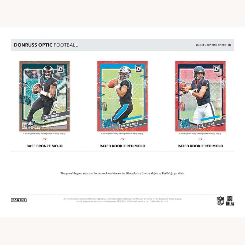 2023 Donruss Optic H2 Football Hobby Box