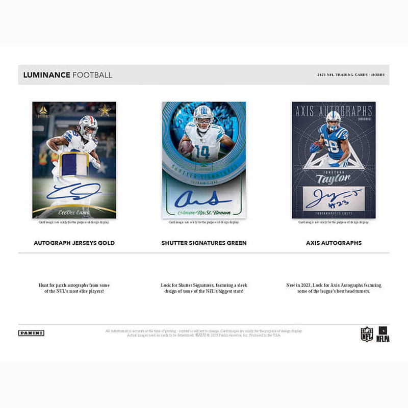 2023 Luminance Football Hobby Box