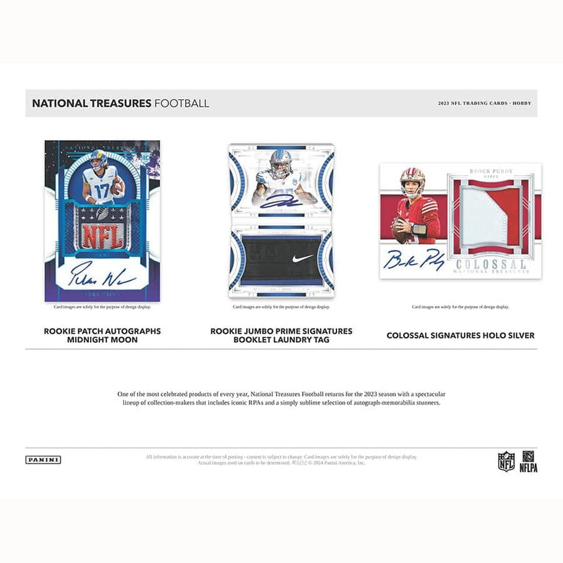 2023 National Treasures Football Hobby Box