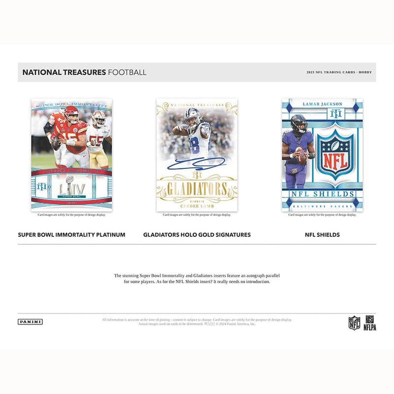 2023 National Treasures Football Hobby Box