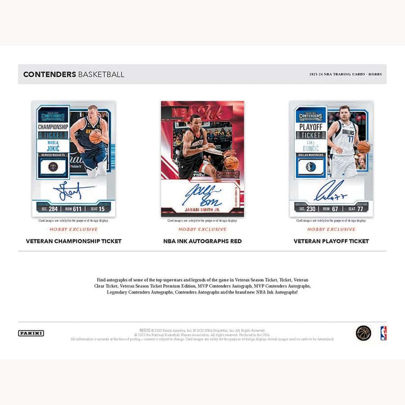 2023-24 Contenders Basketball Hobby Box