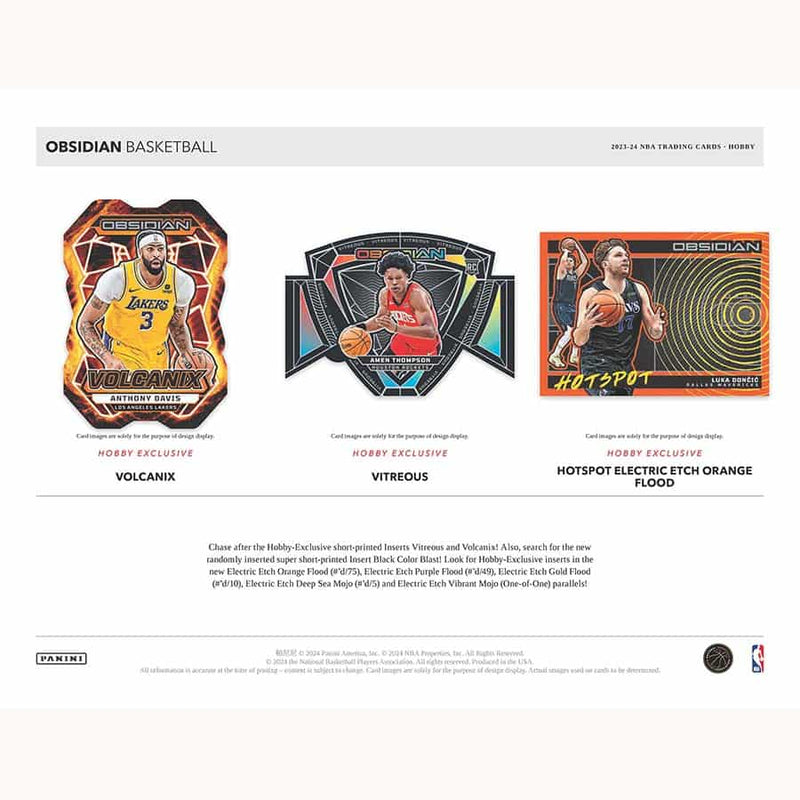 2023-24 Panini Obsidian Basketball Hobby Box