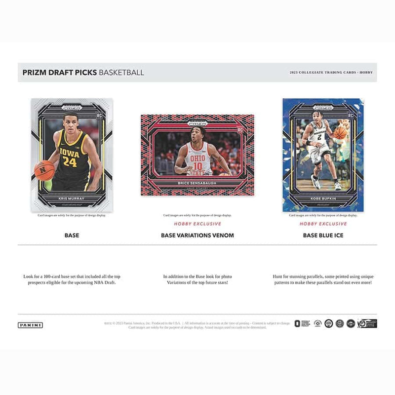 2023 Prizm Basketball Draft Picks Hobby Box