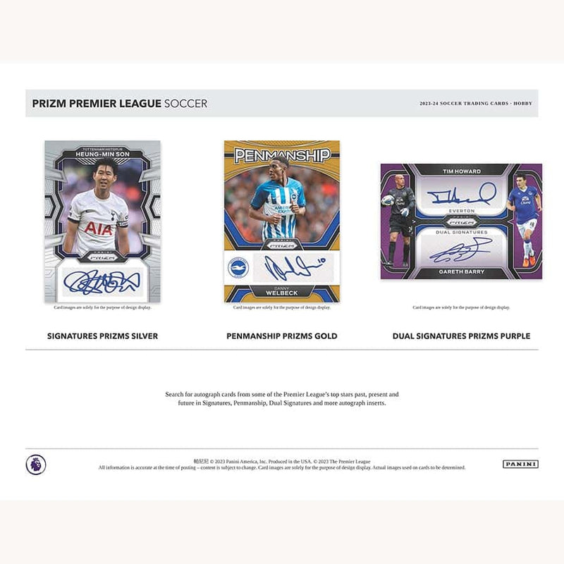 2023-24 Prizm English Premier League Soccer Hobby Blaster Box (Blue Mosaics)