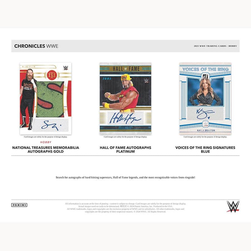 2023 Chronicles WWE Hobby Box