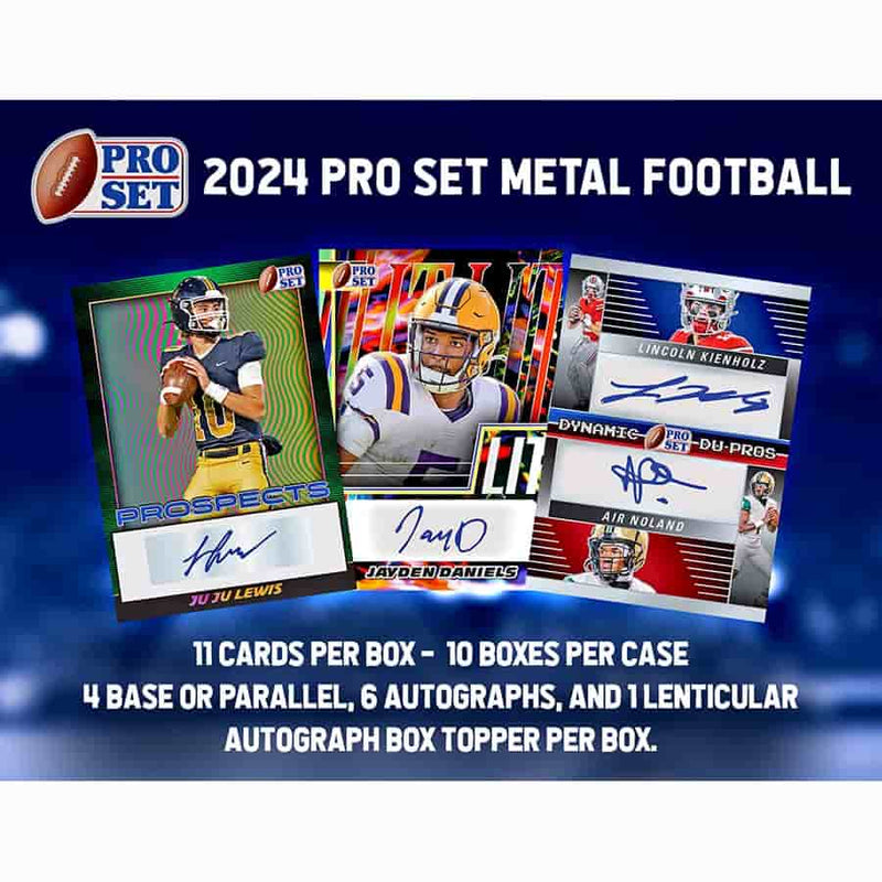 2024 Leaf Pro Metal Football Hobby Box