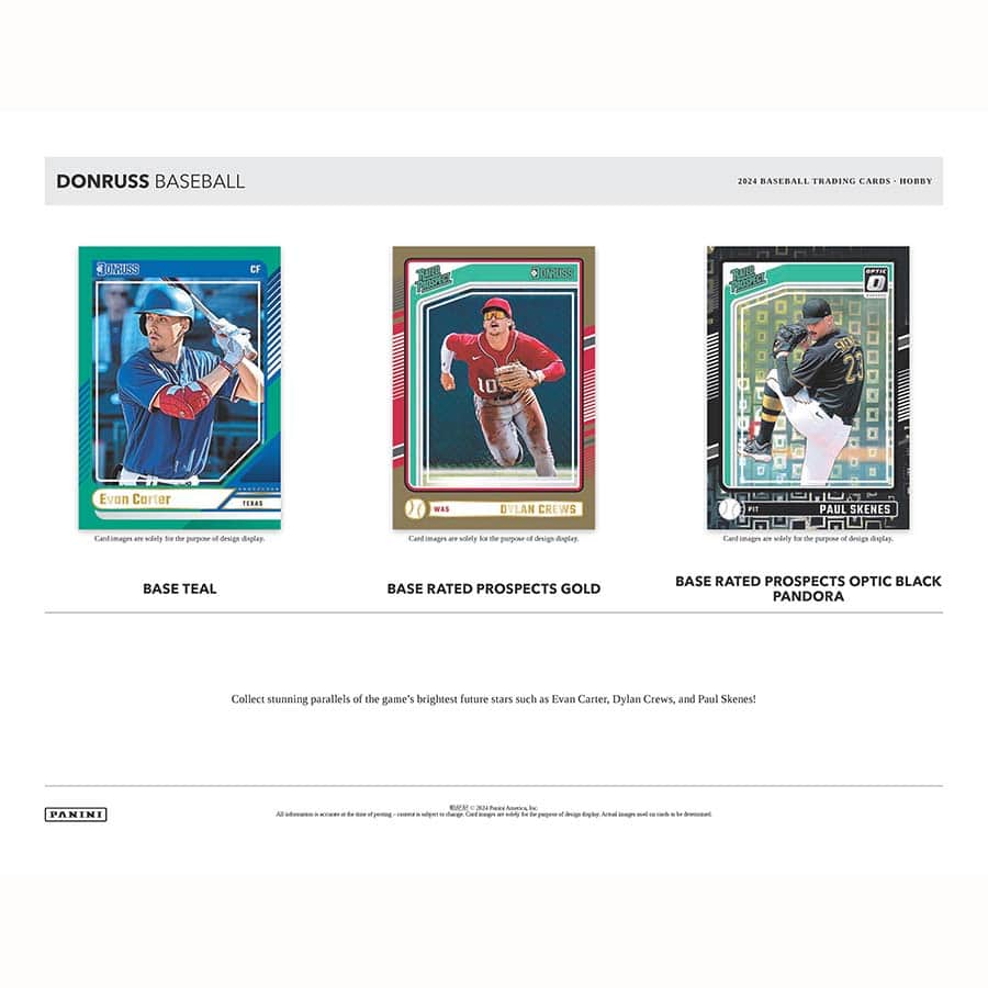 2024 Donruss Baseball Hobby Box