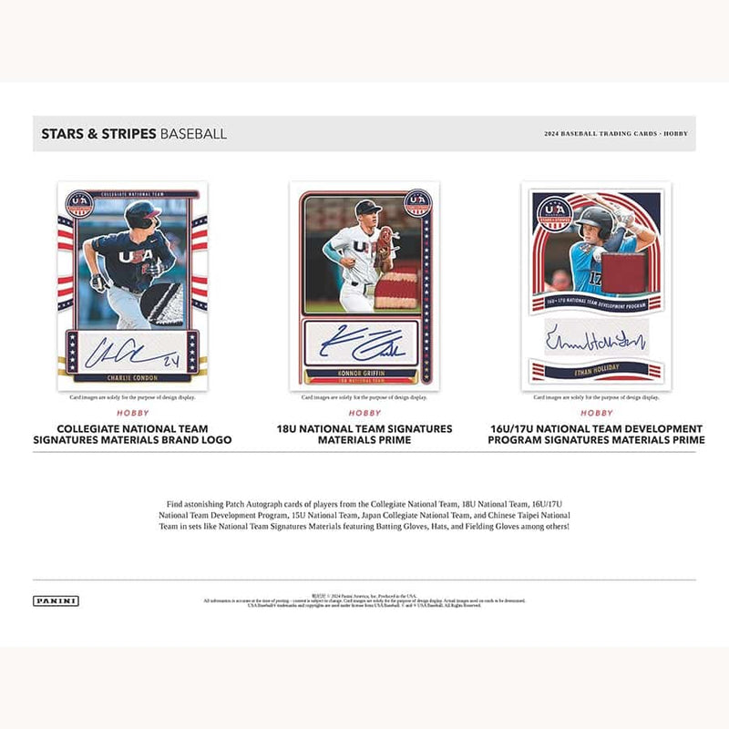 2024 USA Stars & Stripes Baseball Hobby Box