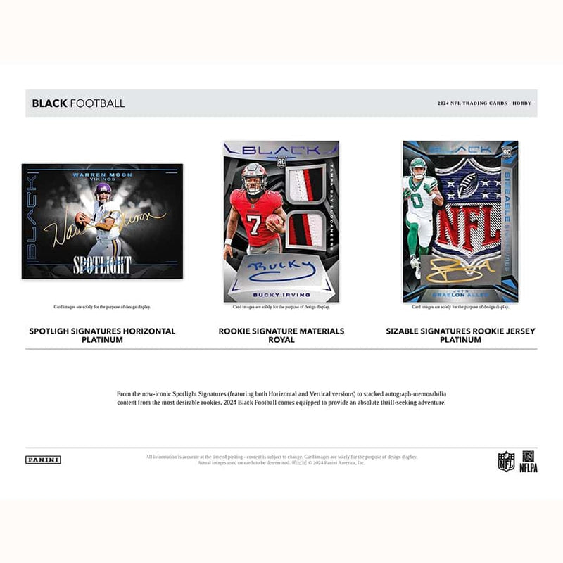 2024 Black Football Hobby Box