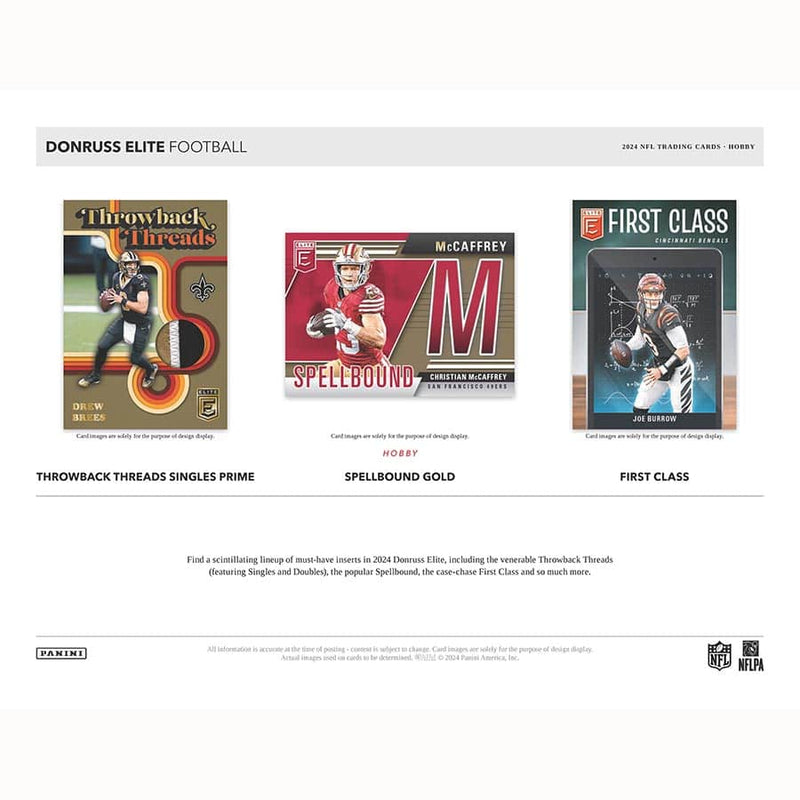 2024 Donruss Elite Football Hobby Box