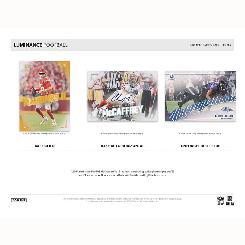 2024 Luminance Football Hobby Box