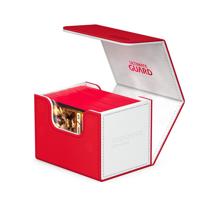 Ultimate Guard - Sidewinder XenoSkin Deck Case 100+ CT Synergy - Red/White