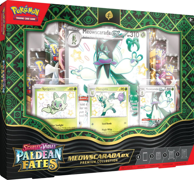 Pokémon TCG: Scarlet & Violet: Paldean Fates - Premium Collection (Meowscarada ex)
