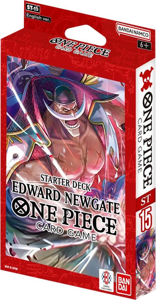 One Piece TCG: Edward.Newgate (Red) [ST-15] - Starter Deck (Limit 1)