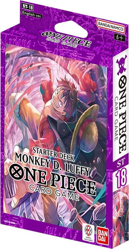 One Piece TCG: Monkey.D.Luffy (Purple) [ST-18] - Starter Deck (Limit 1)