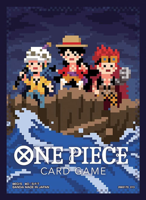 One Piece Card Sleeve - Pixel Art 70CT