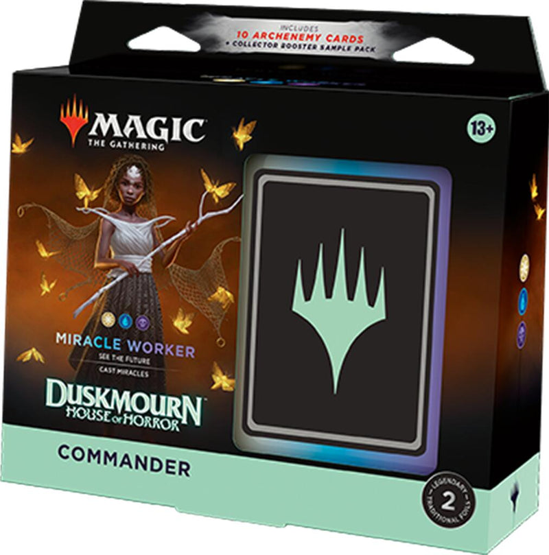 Magic: The Gathering - Duskmourn: House of Horror - Commander Deck (Miracle Worker) (9/27)