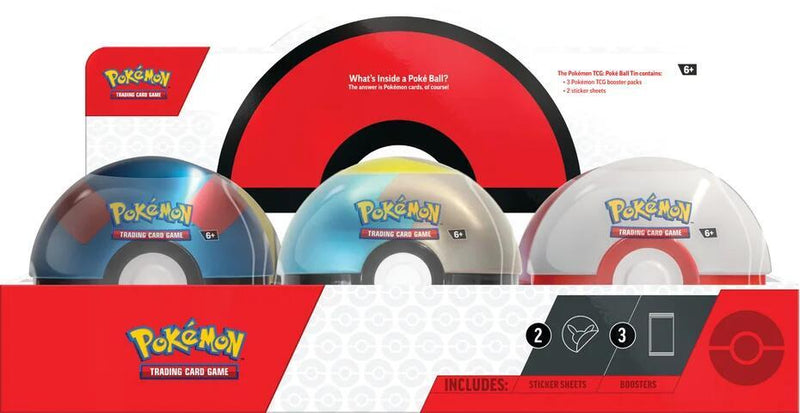 Pokémon TCG: Poke Ball Tin Display (Fall 2024) (10/18)