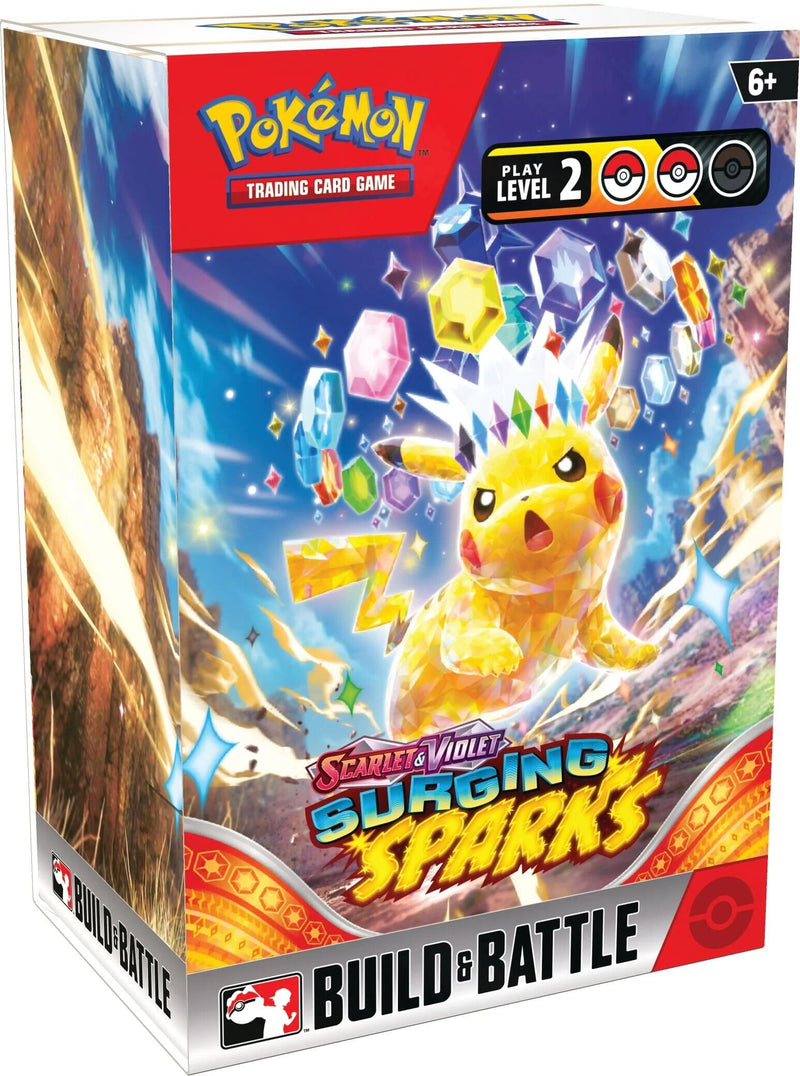 Pokémon TCG: Scarlet & Violet: Surging Sparks - Build and Battle Box