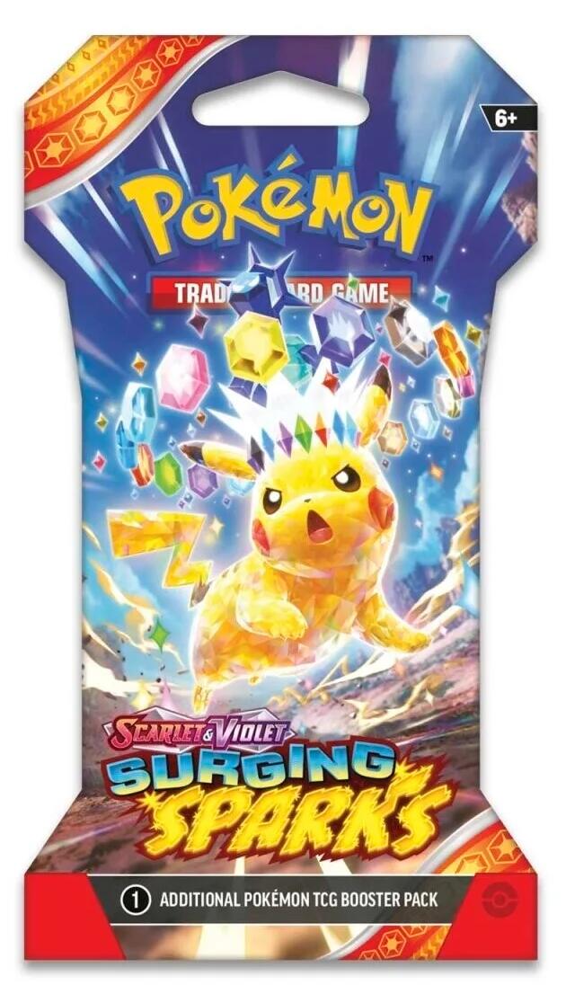 Pokémon TCG: Scarlet & Violet: Surging Sparks - Sleeved Booster Pack (11/4)