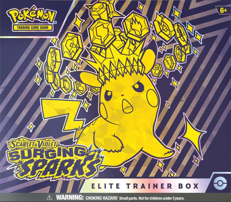 Pokémon TCG: Scarlet & Violet: Surging Sparks - Elite Trainer Box (11/4)