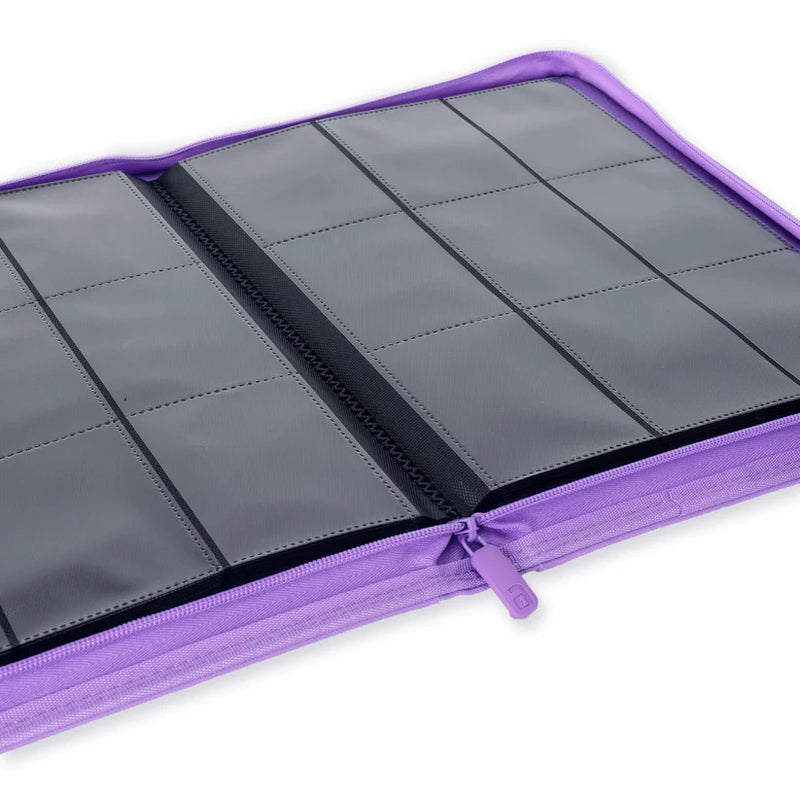 Vault X: 9-Pocket Zip Binder (Just Purple)